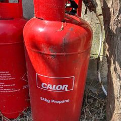 Calor 34kg propane cylinder empty