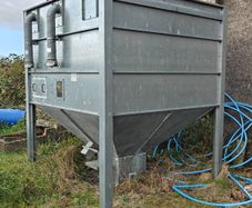 Wood Pellet Bin Hopper