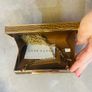 brown/gold clutch Image 3