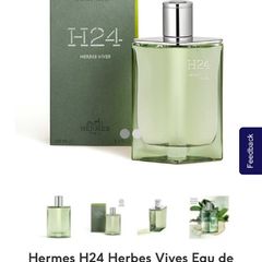 HERMES H24 100ml parfum for him