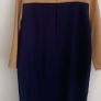 dress Bnwt gap navy & beige dress size 12 Image 4