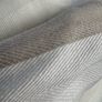 11 metres of 100% linen double width or 22metres of single width  herringbone stripe fabric Image 7