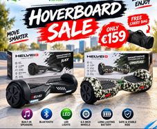 6.5'"Hoverboard Bluetooth led lights ,free carry bag