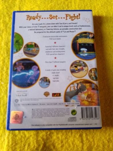 Tom and Jerry in War of the Whiskers PlayStation 2 ps2 games Original