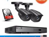 27722 Sannce Hd 4ch Cctv System 1080n Dvr 2pcs Cameras Dvr Kit
