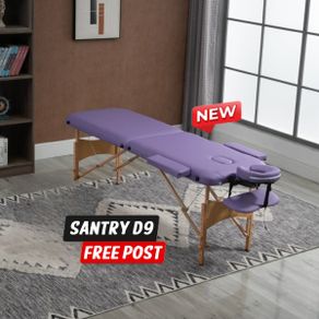 Portable Massage Bed Folding Spa Beauty Therapy Table Purple