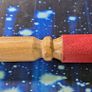 Singing bowl replacement mallet sticks choose from 3 sizes, wood and leather, 17-28cm Image 2