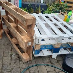 Wooden pallets 3e each 6 available might be used to build garden furniture etc