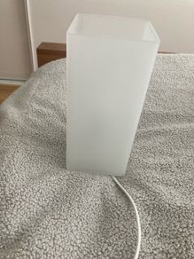 IKEA frosted glass table lamp
