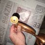 Vintage Copper and Brass Coiled Coaching or Hunting Horn Image 3