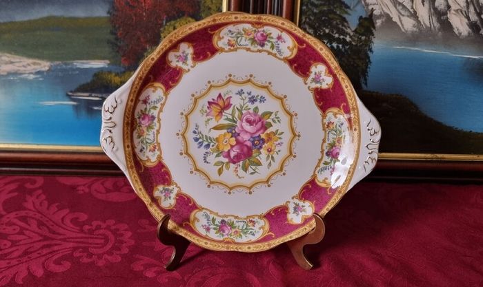 Antique 21 Piece Royal Albert Lady Hamilton Bone China Tea Set For 6 Person Setting Made In England