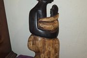 Large hand carved Wooden African Wall Hanging