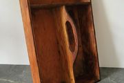 Antique hand crafted cutlery box