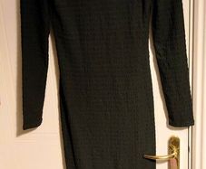 Textured Black Maxi Dress BRAVE SOUL London Size UK 8