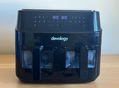 Devology Double Air Fryer 9L