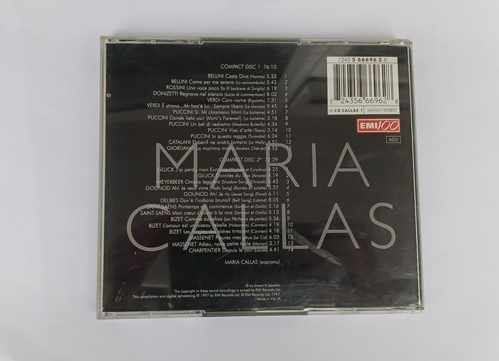 CD Maria Callas