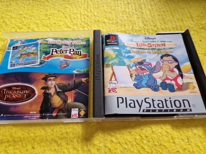 Lilo & Stitch Trouble in Paradise PlayStation1 Ps1 PlayStation2 Ps2 games Original
