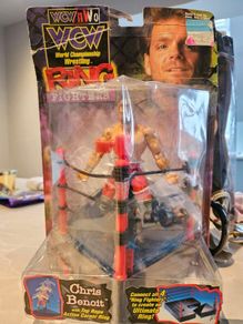 WCW WWE Chris Benoit figure