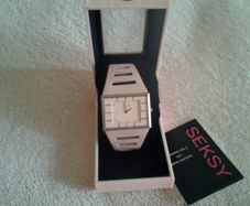 Womens pink watch by Seksy