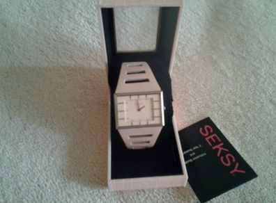 Womens pink watch by Seksy