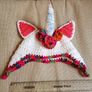 Unicorn Baby Hat Image 3