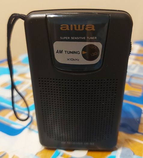 Aiwa CR-S3 AM Portable Pocket Radio - Works Great.
