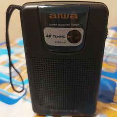 Aiwa CR-S3 AM Portable Pocket Radio - Works Great.