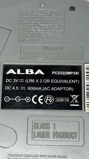 Alba Portable CD Player