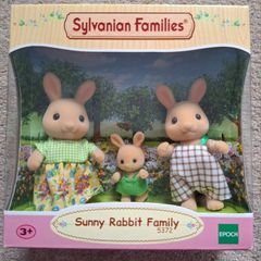 Sylvanian Families - Sunny Rabbit Family (new)