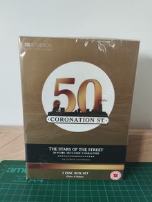 sealed Coronation Street  50 Years, 50 Classic Characters (3 Disc DVD Set)