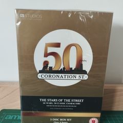 sealed Coronation Street  50 Years, 50 Classic Characters (3 Disc DVD Set)