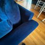 3 Seater Velvet Sofa Image 4