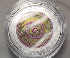 Austria 25 Euro Silver/Niobium (.900) Proof Coin 2020 - Big Data - Silver Niobium Series