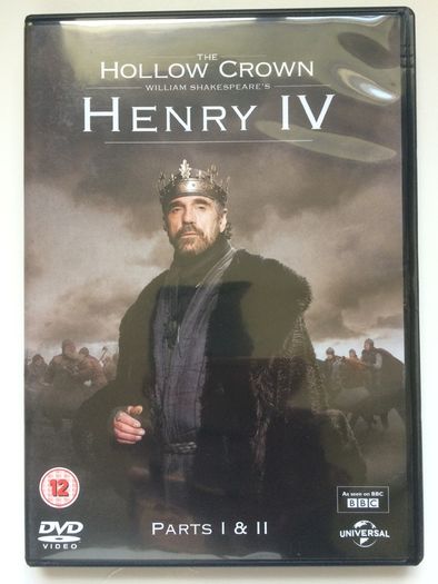 The Hollow Crown [2012] Richard II, Henry IV P.1+2 & Henry V [DVD TV Boxset]