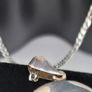 Vintage sterling silver locket necklace Image 4