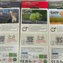 Eugy 3D Cardboard Model Kits Set (Wolf, Chameleon ,Elephant) Image 2