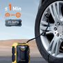 Tyre Inflator 12V DC Portable Air Compressor Auto Tyre Pump 100PSI with LED Light Digital Air Pump for Car Tyres Bicycles Other Inflatables (FREE POSTAGE) Image 6