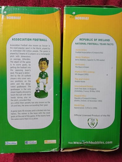 Republic Of Ireland  Bobblehead  X 2