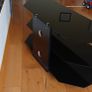 Black Glass TV Stand. Image 3