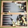 Vintage Magnetic travel set chess, checkers and backgammon game, from the 70s Image 3