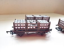 Model  Railway Irish Guinness Wagons