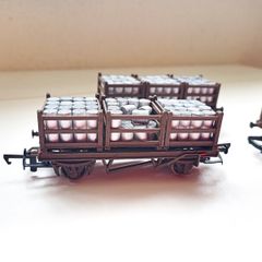Model  Railway Irish Guinness Wagons