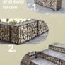 DIY Gabion baskets (100x50x50) x 10. FREE P&P Image 2
