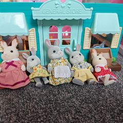 Sylvanian Families house and shop