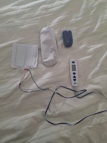 Maternity TENS machine plus pads
