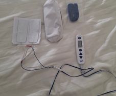 Maternity TENS machine plus pads