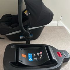 EnfaSafe i-Size R129 Car Seat + ISOFix Base Set (Black)