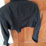 Ladies Black Tuxedo Jacket Size 14 Image 3
