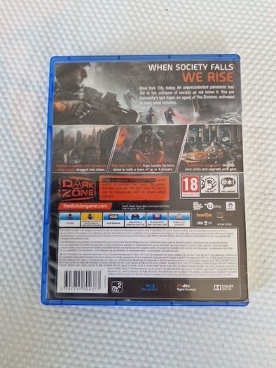 Tom Clancy s The Devision PlayStation4 Ps4 Games Original