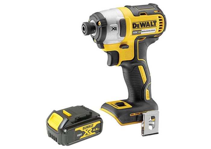 DeWalt DCF887 18V XR Brushless Impact Driver & 4.0Ah Battery